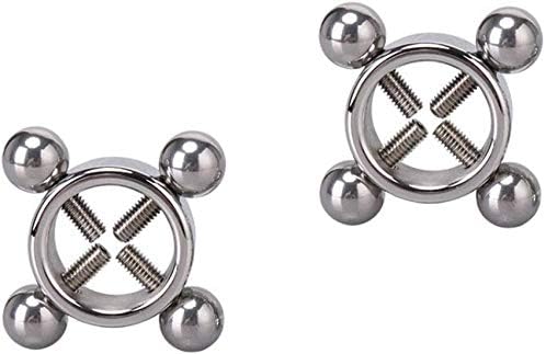 BaiNE DiDi Stainless Steel Clamp for Brea'st Enhancer N-ipple Correction Clip Lady's Stimulating Toy Massage Tool T-Shirt T-Shirt BaiNE DiDi