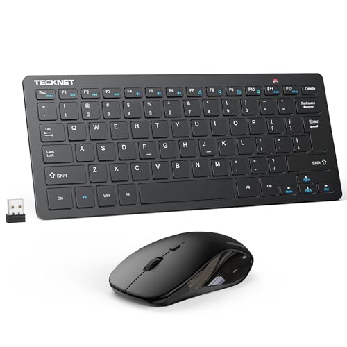 TECKNET Wireless Keyboard and Mouse Combo