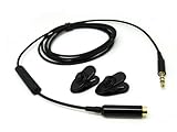 Earphone audio adapter with inline remote control for iPhone, Samsung, Sony, LG smartphone