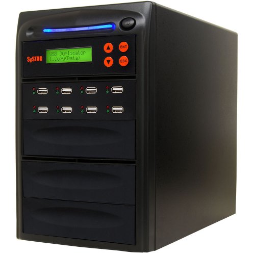 SySTOR 1:7 High Speed Duplicator for External USB Hard Drive & USB Flash Memory Card (SYS07EXH)