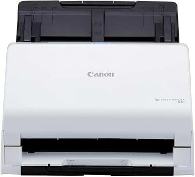 Canon imageFORMULA R30 Document Scanner Double Sided USB 60 Sheet Feeder OCR