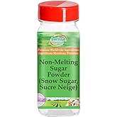 Non-Melting Sugar Powder (Snow Sugar, Sucre Neige) (8 oz, ZIN: 526841) - 2 Pack