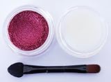 Grace My Face Minerals All Natural Sparkling Lip Powder - Bordeaux