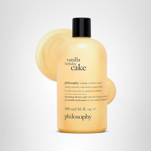 philosophy vanilla birthday cake shower gel 16 fl oz
