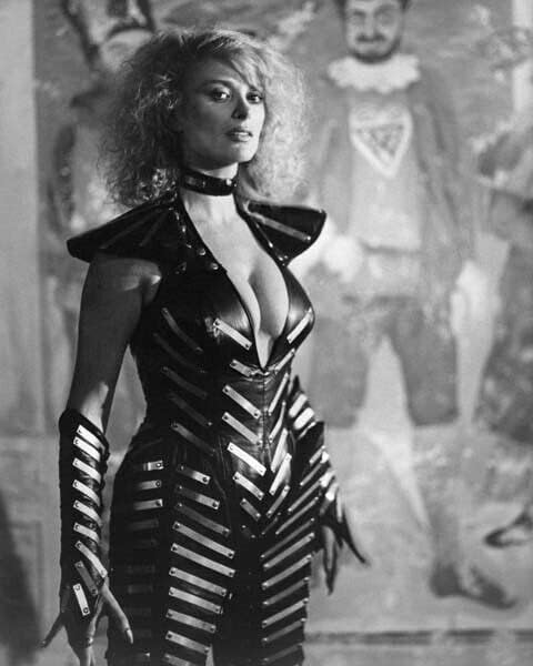 Photographs - Sybil Danning heaving cleavage in leather outfit 1986 Howling II 8x10 photo