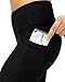 90 Degree By Reflex Women’s High Waist Athletic Leggings With Smartphone Pocket - Black - Medium