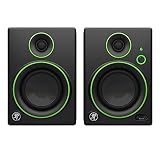 Mackie Studio Monitor, Black w/green trim, 4-inch (CR4BT)