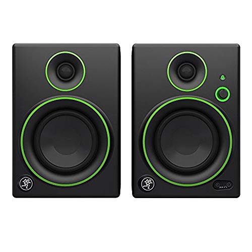 Mackie Studio Monitor, Black w/green trim, 4-inch (CR4BT)