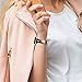 SWEES Leather Bands Compatible with Fitbit Versa 2 / Fitbit Versa Lite & SE/Fitbit Versa, Slim Thin Genuine Leather Replacement Strap for Versa Women (5.5