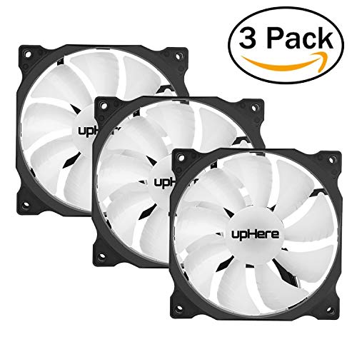 upHere-120mm-Ventilador-para-ordenador-15LED-Ventilador-de-caja-Ventilador-de-PC-Silencioso-3-Pack-rojo15R3-3