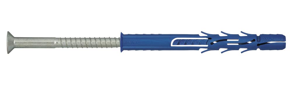 Rawlplug R-FF1-N-10L080 10 x 80 mm FF1 Frame Fixing Countersunk Plug without Collar (50 pieces)