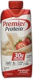 Premier Protein Strawberries & Cream Flavored High Energy Protein Shake 30g Protein of 11 Oz - 18 Pack Cos24