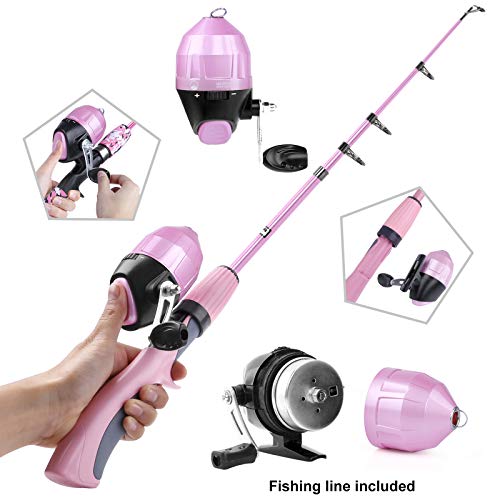 PLUSINNO Kinder-Angelkescher - Teleskopierbar & Leicht Für Kleine Angler Und Naturforscher