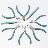 BEADSMITH 8 FASHION-LIGHT BLUE TOOL SET for MAKING JEWELRY with COORDINATED CLUTCH CARRY CASE