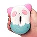 Kawaii Squishies Panda Donuts Cat Squishy Scented Slow Rising Stress Relief Toy (A)