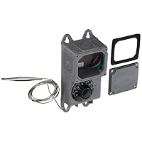 Peco TRF115-005 Industrial NEMA 4X Thermostat, Gray
