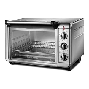 Russell Hobbs 26090 Express Mini Oven - Countertop Electric Oven and Grill, 2.5x Faster than a Conventional Oven, 1500…
