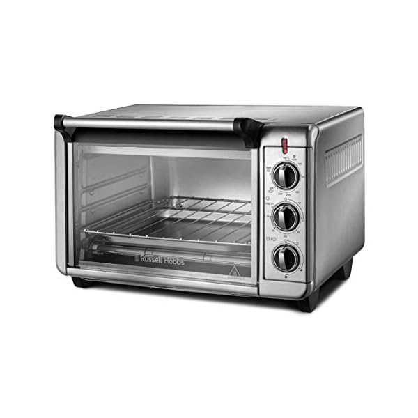 Russell-Hobbs-26090-Express-Mini-Oven-Countertop-Electric-Oven-and-Grill-25x-Faster-than-a-Conventional-Oven-1500-Watts Russell Hobbs 26090 Express Mini Oven - Countertop Electric Oven and Grill, 2.5x Faster than a Conventional Oven, 1500…