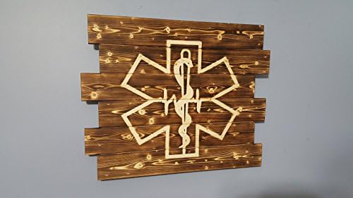 EMS - Star of Life Rustic Wall Art