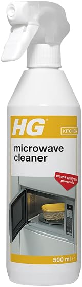 HG Microwave Cleaner 500ml - Powerful Safe Grease & Food Deposit Remover