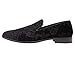 Bolano Mens Dress Shoes Velvet Smoking Slippers in Paisley and Embossed Designs