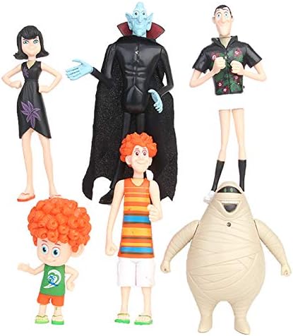 shoppingboat 6 Hotel Transylvania Dolls Decoration Brithday Gift Kids Collectibles Toys living ornaments model