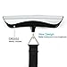 Camry Luggage Scale 110 Lbs Capacity Large and Blue Backlight LCD Display New Arrival, Silver, One Size