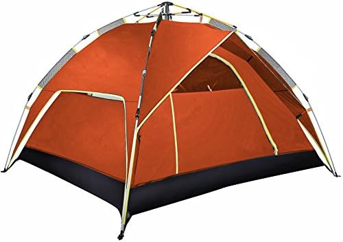Instant Family Tent 2 person Lingwei Automatic Pop Up Tent with Double Layer Waterproof Camping Tent for Outdoor Sports