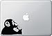 Chimp Thinking - Macbook or Laptop Vinyl Decal Sticker - Yadda-Yadda Design Co. (5.25