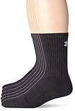 Under Armour Men s Charged Cotton Crew Socks 2.0 - 12 Pairs (2 Pack (12 pair) Large, Black)