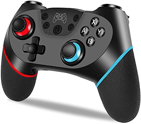 Switch コントローラー Bluetooth接続 Turbo連射機能付き スイッチ 無線 小型 Switch プロコン Hd振動 6軸ジャイロセンサー 反応速い 操作簡単 対応 日本語取扱説明書 スイッチの全てシステムに対応