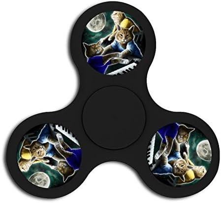 Triangle Keyboard Cat High-speed Finger Fidget Spinners Toy for ADD, ADHD, Anxiety, Adult &amp; Children