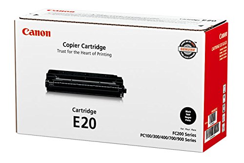 Canon E20 Toner Cartridge (1492A002AA, 1492A002), 3000 Yield, Black