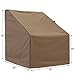 Finnhomy Outdoor Patio Chair Covers Waterproof Large Patio Single Chair Cover Heavy Duty Outdoor Furniture Cover, 35