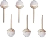 Oasis Wedding Belle Bouquet Holders for Eiffel Tower Vases and Artificial Flowers (White Handle)