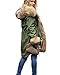 Aofur Womens Hooded Faux Fur Lined Warm Coats Parkas Anoraks Outwear Winter Long Jackets