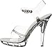 Ellie Shoes Women's M-Jewel, Clear, 7 M US