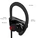 Kingstar Sweatproof Bluetooth Headphone, Wireless Sports Noise Cancelling Earbuds ,Superb Sound Quality Mic Earphones Iphone Mobile Phone Outdoor Activities Running Exercise Gym Headsets(black)