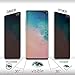 Galaxy S10 Plus Privacy Screen Protector, Anti Spy 9H Hardness Bubble Free Privacy Tempered Glass Screen Protector for Samsung Galaxy S10 Plus 2019 (Not Fit in-Screen Fingerprint)
