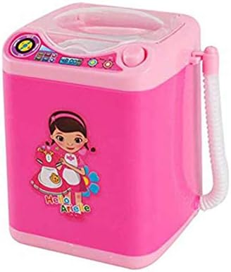Eforoutdoor Mini Simulation Dollhouse Furniture Makeup Brush Cleaner Device Automatic Cleaning Washing Machine Mini Toy