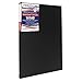 U.S. Art Supply 16x20 inch Black Canvases for Painting, 4 Pack Bulk Stretched Artist Canvas Professional Primed - Ideal for Arts & Crafts, Heavy-Weight Gesso - Acrylic Pouring, Oil Paint