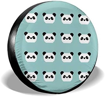YIXKC Spare Tire Cover Waterproof Hippie Blue Universal Spare Wheel Tire Cover Fit for Jeep, Trailer, RV, SUV and Many Vehicle