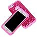 Style4U iPhone 6S Case, iPhone 6 Case, iPhone 6S / 6 Studded Rhinestone Crystal Bling Hybrid Armor Case Cover for Apple iPhone 6S / iPhone 6-1 HD Screen Protector 1 Stylus [Hot Pink/Hot Pink]