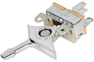 ACDelco 15-71517 GM Original Equipment Heating and Air Conditioning 2-Position Rotary Push Button Silver 4-Way Normally Open 