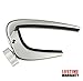 WINGO Pro Guitar Capo for Acoustic Electric Guitars - Chrome Capotraste