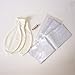 FindFun 36 Inch Innocence Giant White Balloon with Large Handmade Tassel Tail in White for Wedding Decoration(3 Pack)
