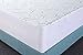 Utopia Bedding Waterproof Cooling Mattress Protector Twin Size, 200 GSM Viscose Made from Bamboo Mattress Cover, Fits 15 Inches Deep, Fitted Style with Stretchable Pockets