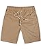 Lende Men Linen Casual Classic Fit Flat Front Beach short cotton