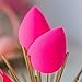 Beauty Junkees Makeup Sponge Blender - Pink Egg Foundation Makeup Blender Sponge, Liquid Cream Powder Contour Blending Sponges, Make Up Applicator, Cosmetic Blenders, Wet Dry Beauty Sponge, Latex Free