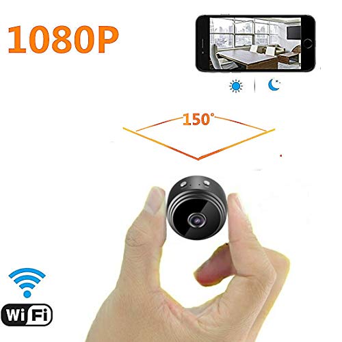 Mini Spy Camera WiFi Hidden Camera for Car, NANMING 1080P Wireless Small Indoor Home Security Cameras Nanny Cam with Motion Detection and Night Vision